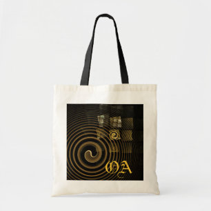 Hypnosis Abstract Art Monogram Bag