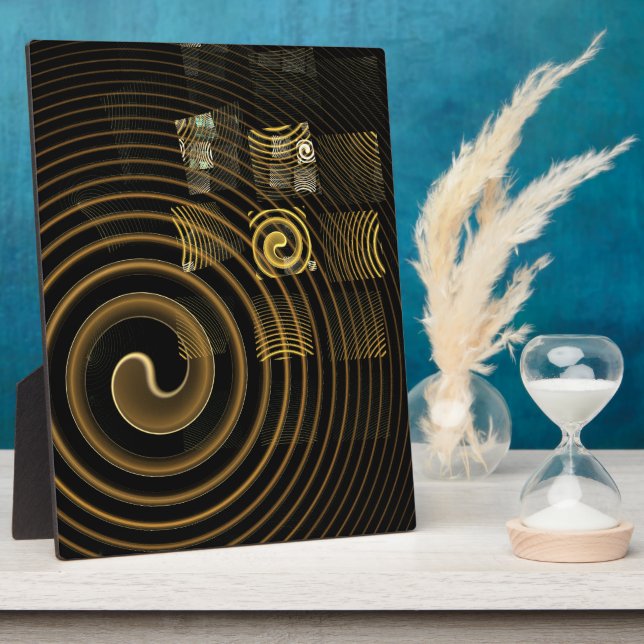 Hypnosis Abstract Art Plaque (Side)