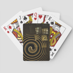 Hypnosis Abstract Art Playing Cards