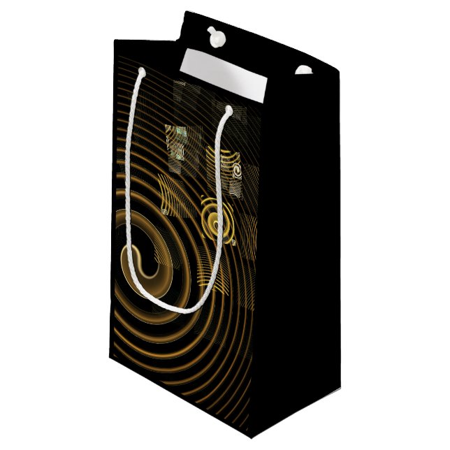 Hypnosis Abstract Art Small Gift Bag (Front Angled)
