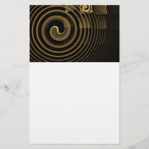 Hypnosis Abstract Art Stationery