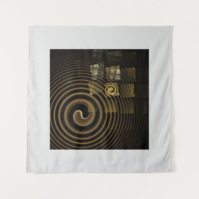 Hypnosis Abstract Art Tapestry (Front)