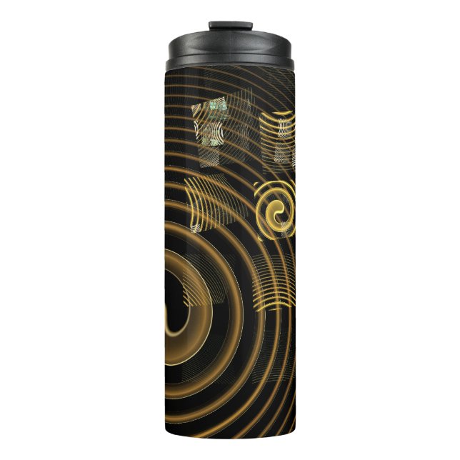 Hypnosis Abstract Art Thermal Tumbler (Front)