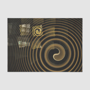Hypnosis Abstract Art Tissue Paper