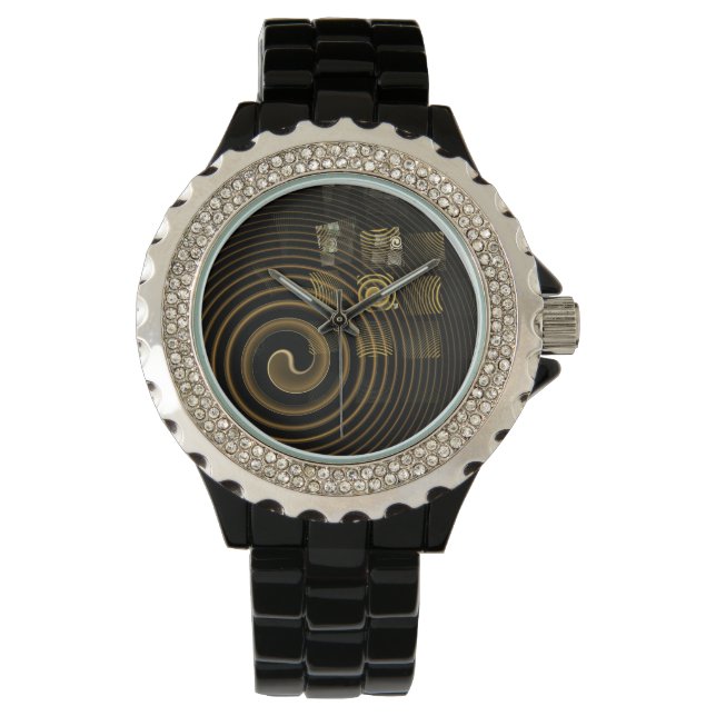 Hypnosis Abstract Art Watch (Front)