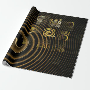 Hypnosis Abstract Art Wrapping Paper