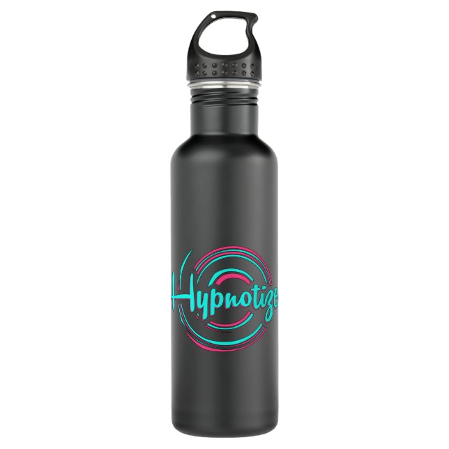 Hypnosis Best Hypnotizer Hypnotist Hypnotic Gift 710 Ml Water Bottle (Front)