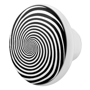 Hypnosis Spiral Ceramic Knob