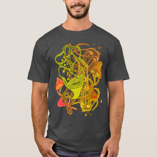 Hypnotic Amorphous Phantasmagoric Modern Groovy  T-Shirt