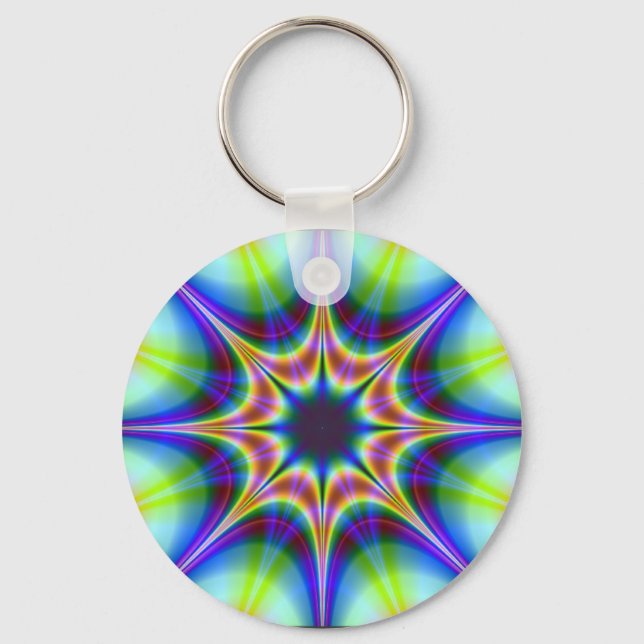 Hypnotic Black Hole Keychain (Front)
