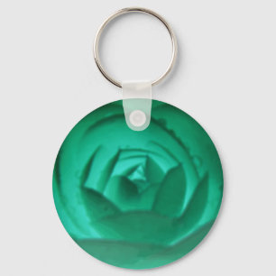 Hypnotic Camellia Flower Keychain