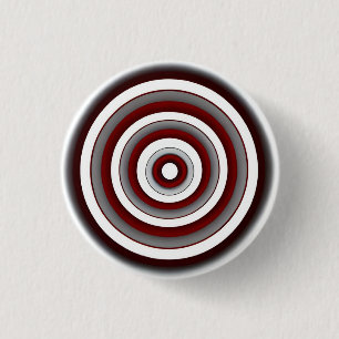 Hypnotic Circles 3 Cm Round Badge 1 Inch Round Button