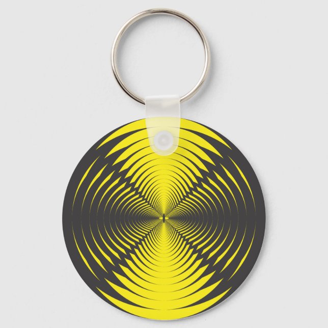 Hypnotic disc keychain (Front)