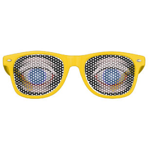 Hypnotic Evil Eye Party Glasses