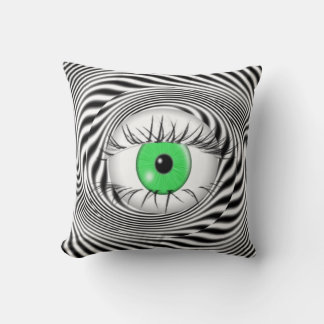 HYPNOTIC EYE - HYPNOTIST THROW PILLOW