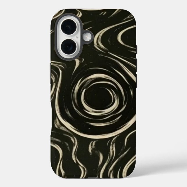 Hypnotic Eye Swirl Phone Case (Back)