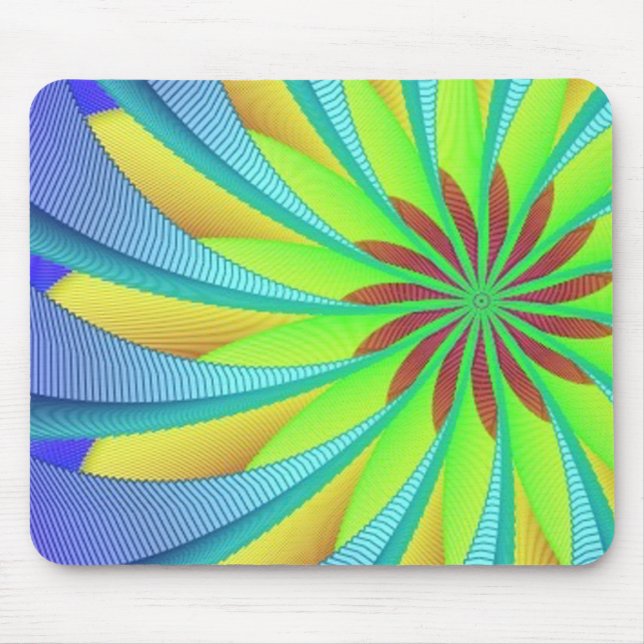 Hypnotic image 3 mouse pad (Front)