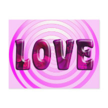 Hypnotic Love Postcard