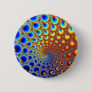 Hypnotic portal - Fractal 2 Inch Round Button