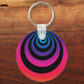 Hypnotic Purple Keychain (Front)