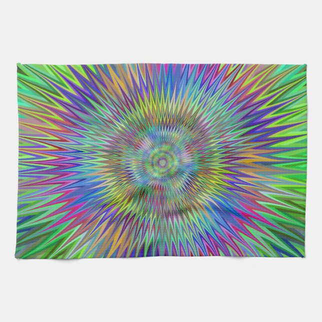 Hypnotic stars kitchen towel (Horizontal)