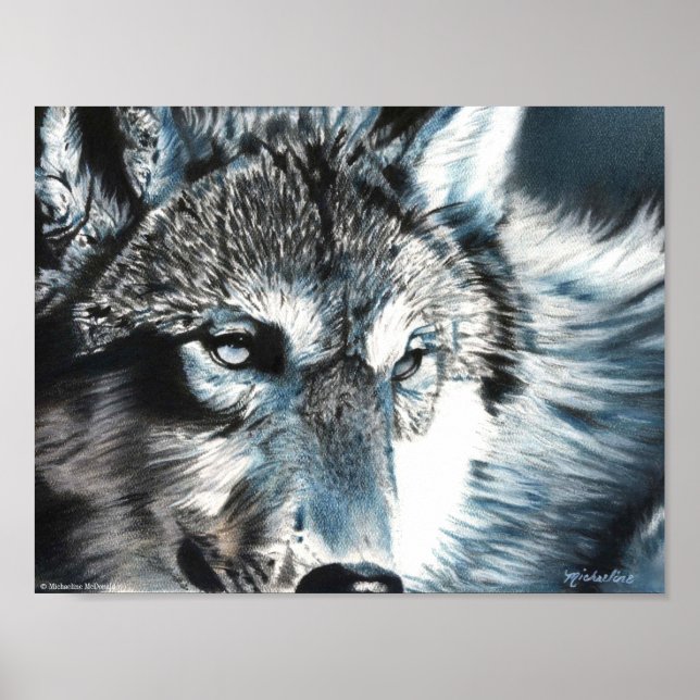 Hypnotique - Affiche de loup (Devant)