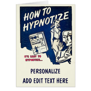 Hypnotiser les cartes comiques
