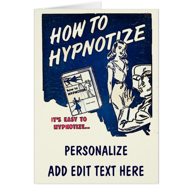 Hypnotiser les cartes comiques (Devant)