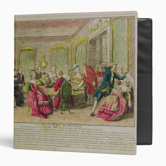 Hypnotism Session with Franz Anton Mesmer  1784 Binder (Front/Inside)