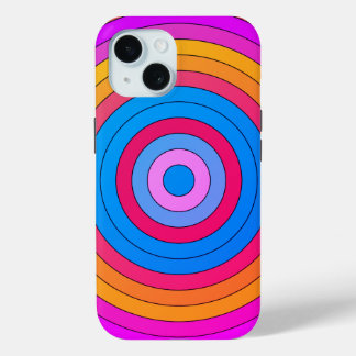 Hypnotized(ultra violet) iPhone 15 case