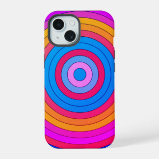 Hypnotized(ultra violet) iPhone 15 case