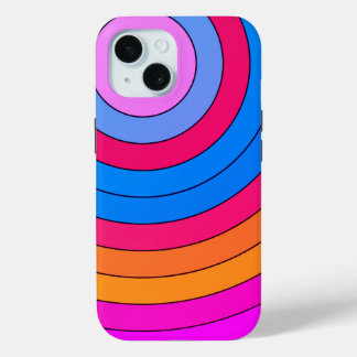 Hypnotized(ultra violet) iPhone case