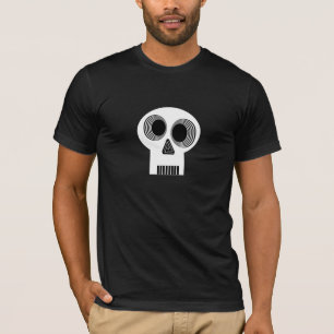 Hypnotized White Skull Tee