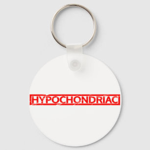 Hypochondriac Stamp Keychain