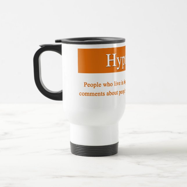Hypocrisy Mug (Left)