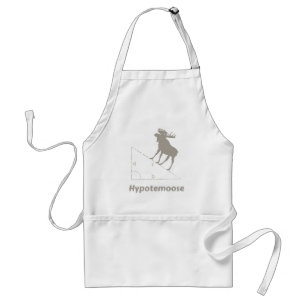 Hypotemoose Math Geek Standard Apron