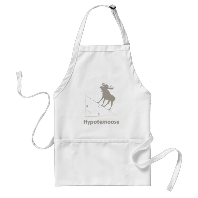 Hypotemoose Math Geek Standard Apron (Front)