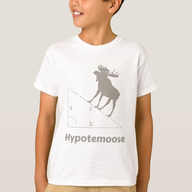Hypotemoose Math Geek T-Shirt (Front)