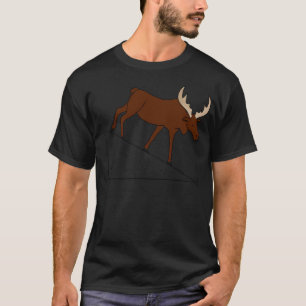 Hypotemoose Trigonometry Pun T-Shirt