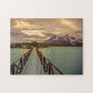 Hysteria Pehoe. Cordillera del Paine Jigsaw Puzzle