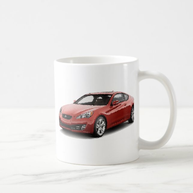 Hyu Genesis Coupe cracked Coffee Mug (Right)