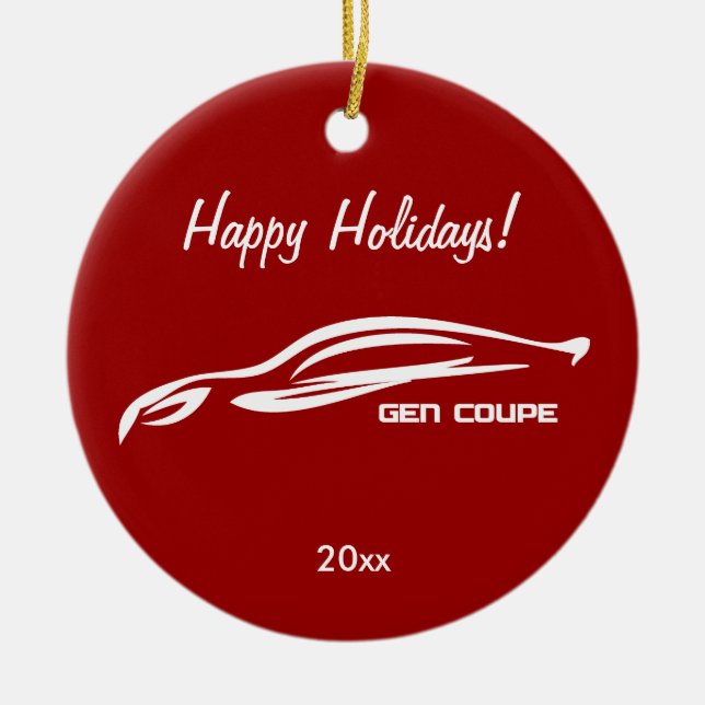 Hyundai Genesis Coupe Ceramic Ornament (Front)