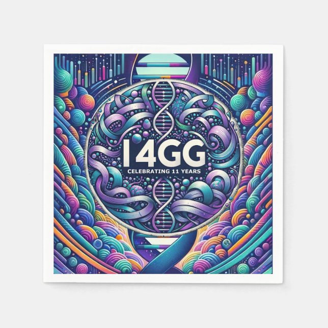 I4GG 2025 NAPKIN (Front)