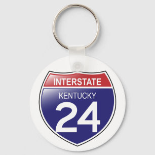 I-24 Kentucky Keychain