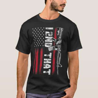 I 2nd That Second Amendment Pro Gun American Flag T-Shirt