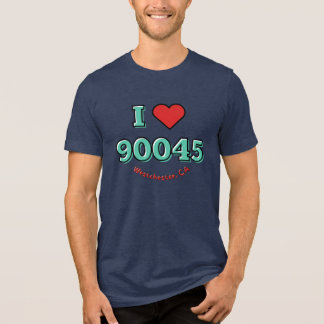 I <3 90045 T-Shirt Tri-Blend Shirt