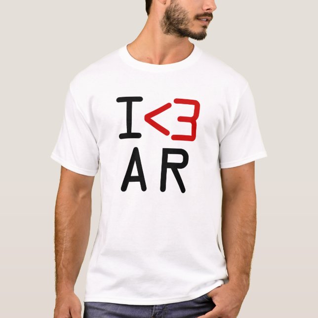 I <3 AR T-Shirt (Front)