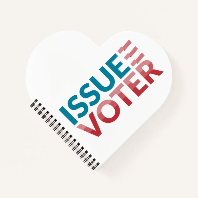 I <3 Carnet IssueVoter (Devant)