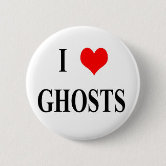I <3 Ghosts 2 Inch Round Button