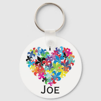 I <3 Joe Keychain